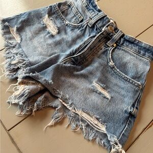 Cotton:on distressed Denim Shorts
